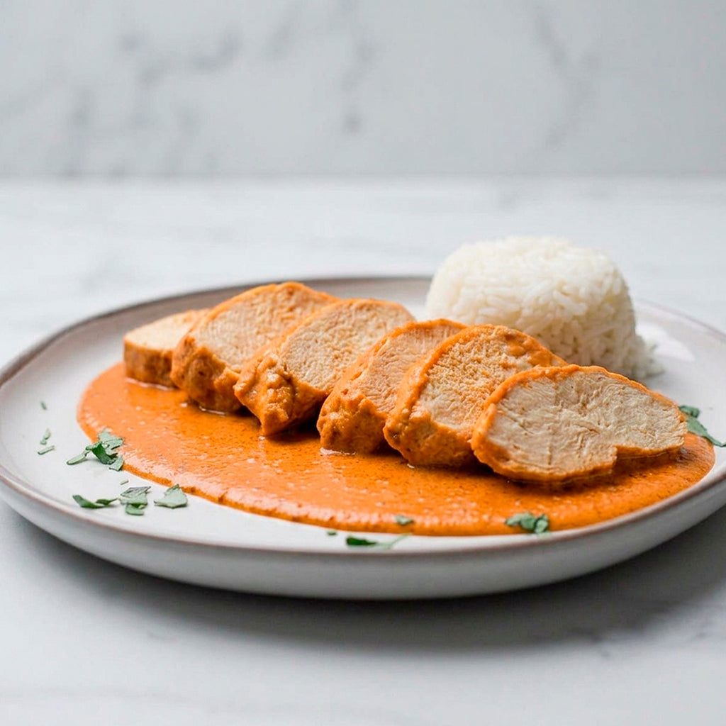 Pollo en salsa de chipotle