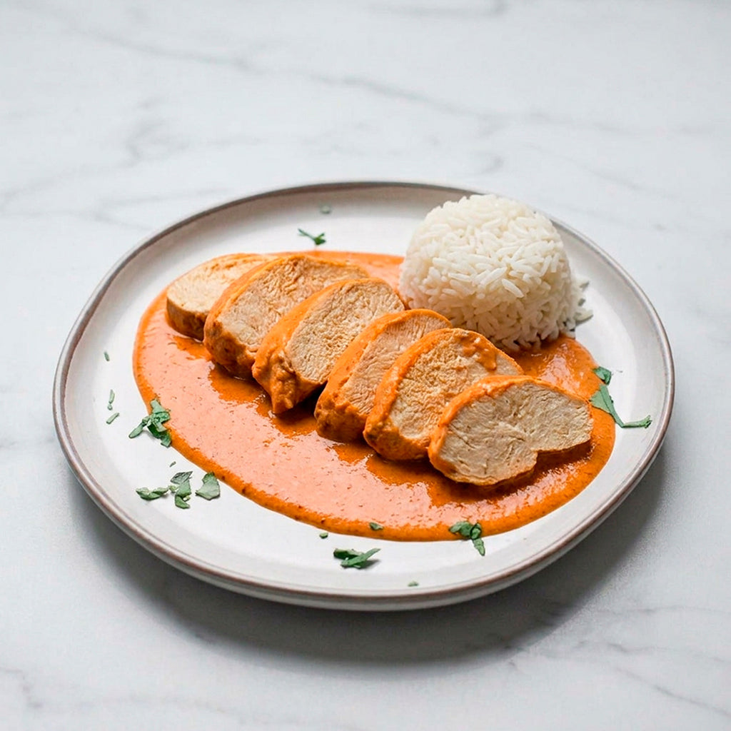 Pollo en salsa de chipotle