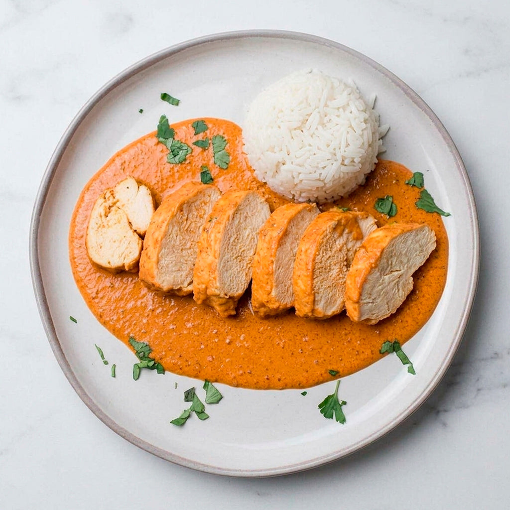 Pollo en salsa de chipotle