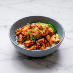 Bowl de pollo teriyaki con arroz