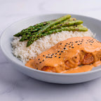 Salmon cremoso al chipotle